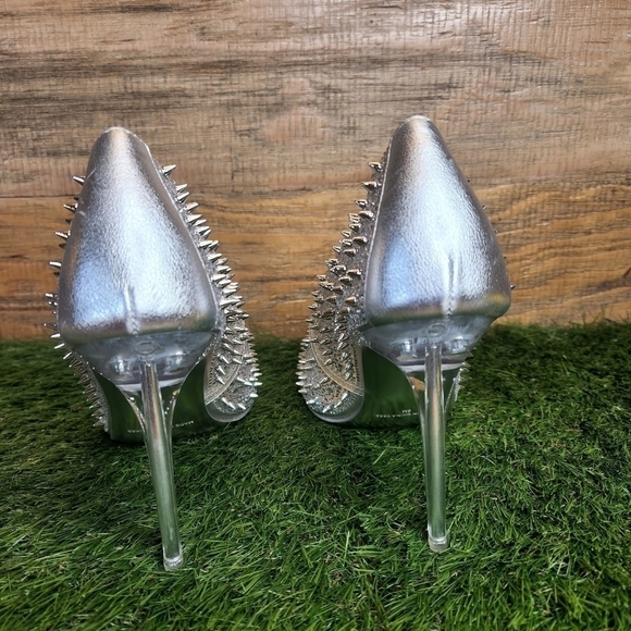 New Steve Madden Womens Vari03s1 Clear Pumps Size 8.0 - Picture 5 of 12